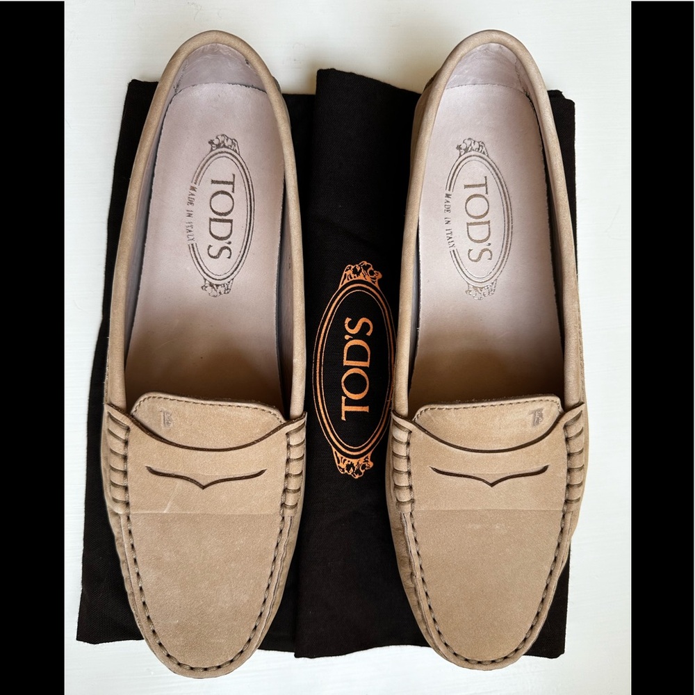 TOD’s Gommino City Suede Loafers